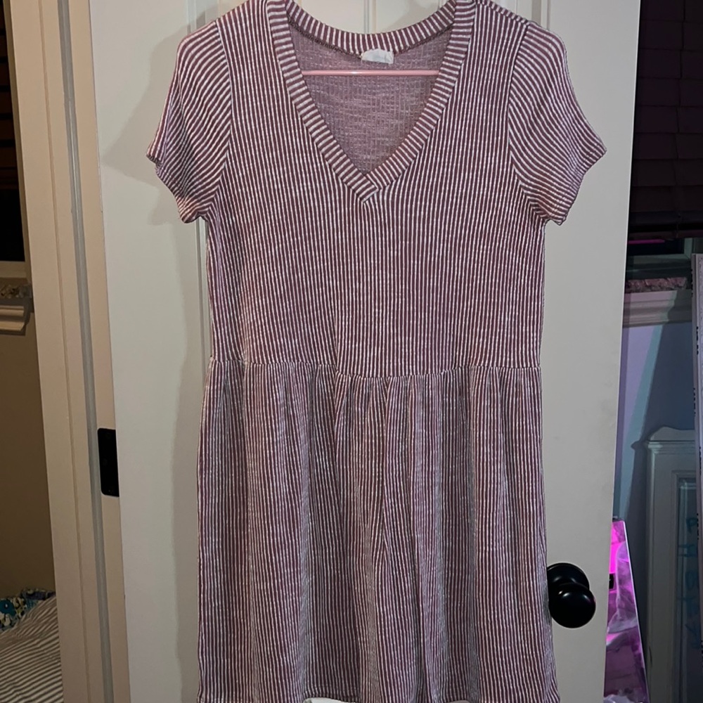 Striped Dress • size L